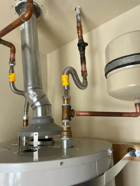 Water heater installation and plumbing repair in Willow Cove