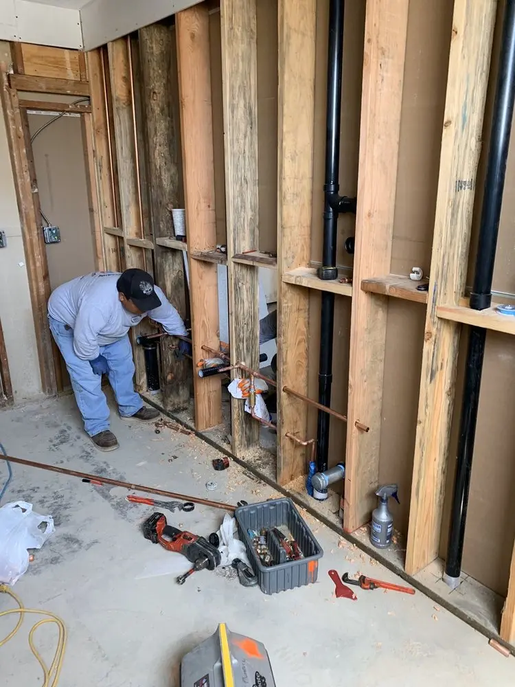 Commercial rough-in plumbing for Water Heater Replacement in Willow Cove